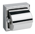 WC-Papierhalter für 1 Standardrolle Edelstahl Aufputzmontage