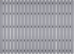 Euroseptica Badematten Exclusive - 60 x 80 cm - GRAU