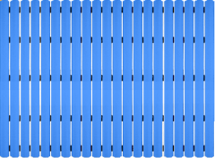 Euroseptica Badematten Exclusive - 60 x 80 cm - HELLBLAU