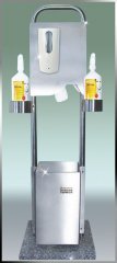NEU Mobiler Desinfektion-Hygiene-Tower All-in-one LUXUS EDITION