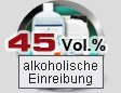 alkoholische Einreibung 45 Vol.%