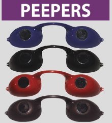Peepers Eyewear - Solariumschutzbrillen  - Farben gemischt